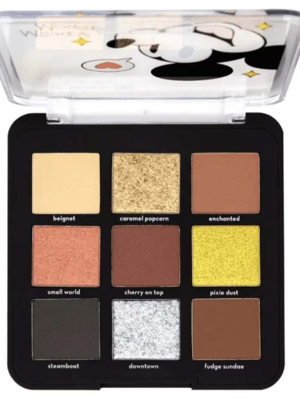 Crème Shop x Disney Mickey Mouse Eyeshadow Palette - Black, Red & Gold Shades